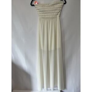 Kate Collection Women's Dress Size S, White, Polyester,Spandex Bachelorette